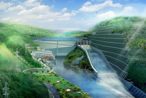 铺前镇老挝南塔河1号水电站项目